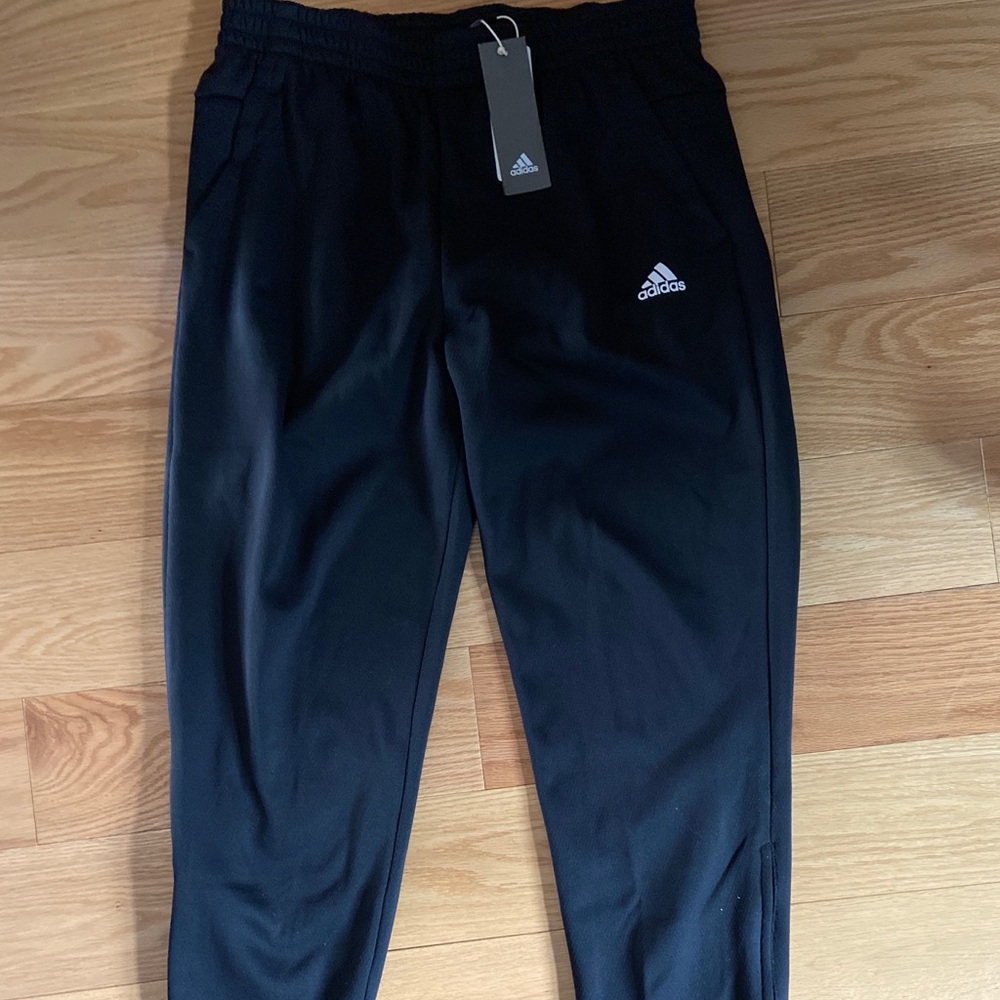 Men’s black adidas sweats NWT